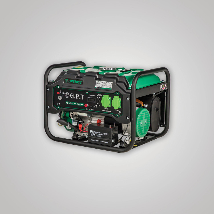 موتور برق 3KW بنزینی GPT مدل GP-5600E